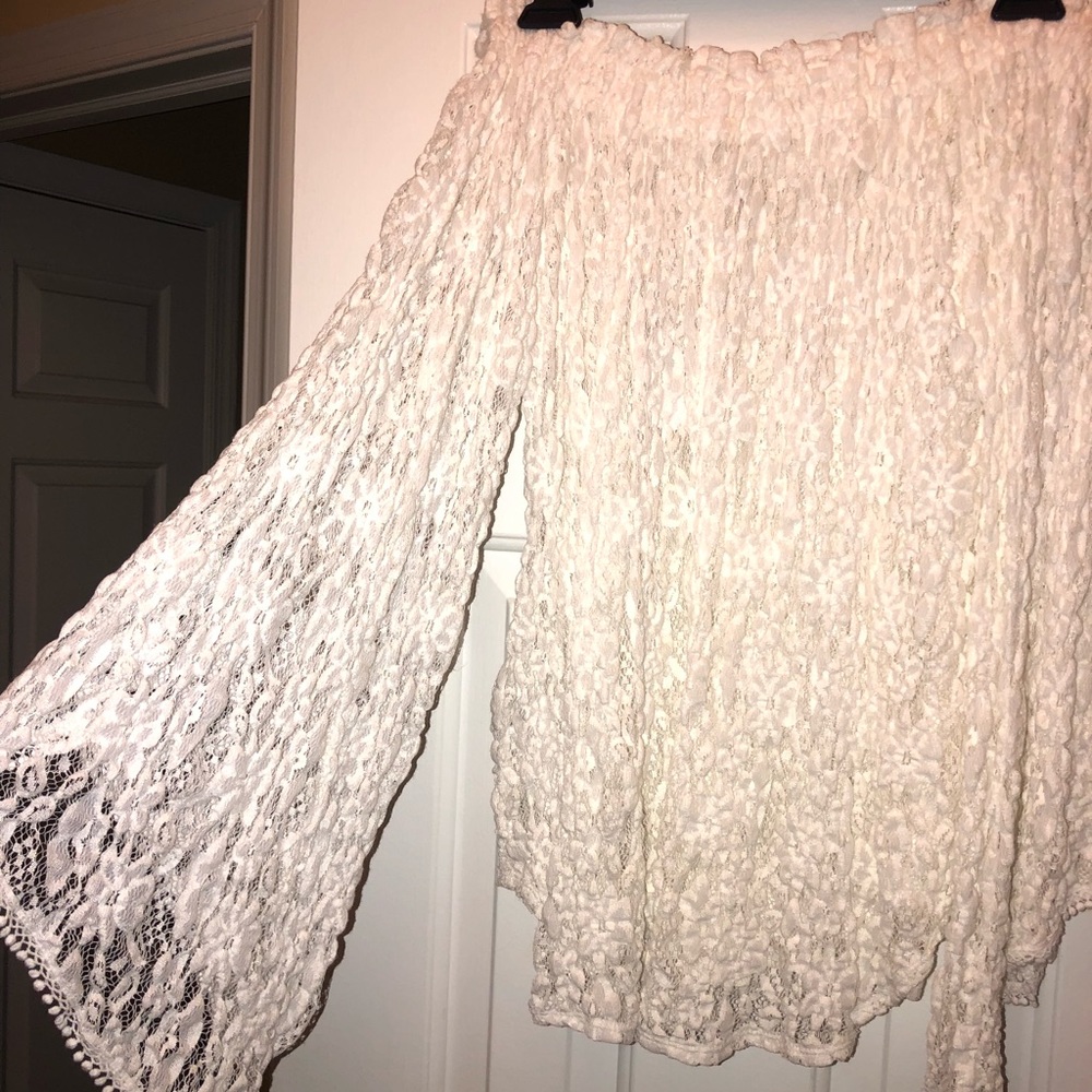 Off the shoulder shirt!